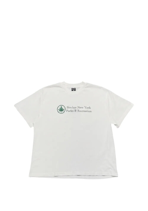 Sinclair Parks and Rec print short-sleeve T-shirt - White