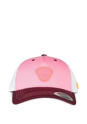 GERTRUDE Billys Boul logo-patch mesh-panel cap - Pink