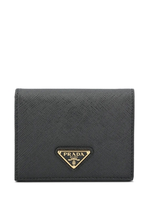 Prada small Saffiano-leather wallet - Black