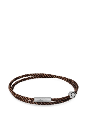 Tateossian woven double-wrap bracelets - Silver