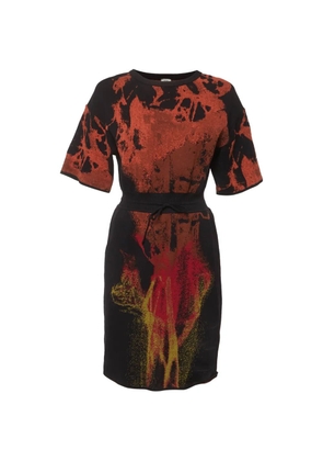 Missoni Pre-Owned Lava jacquard mini dress - Black