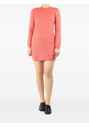 Hermès Pre-Owned monogram knit dress - Pink