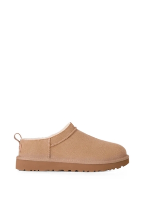 UGG Micro logo-patch slip-on boots - Neutrals