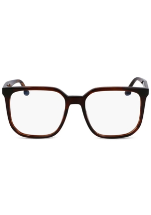 Victoria Beckham Eyewear square-frame glasses - Brown