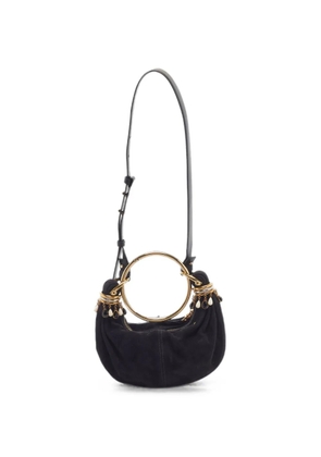 Chloé Pre-Owned mini Bracelet bead-embellished shoulder bag - Black