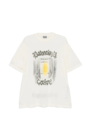 Balenciaga Salon de Couture T-shirt - Neutrals