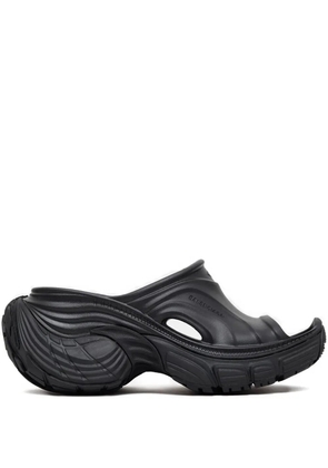 Balenciaga platform mules - Black