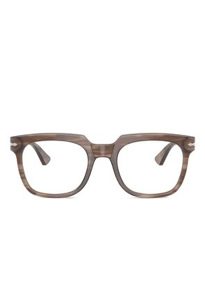 Persol square-frame glasses - Brown