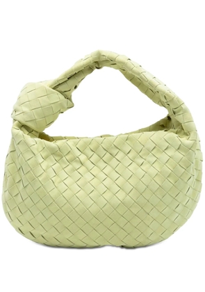 Bottega Veneta Pre-Owned 2012-2026 Teen Suede Intrecciato Jodie hobo bag - Yellow