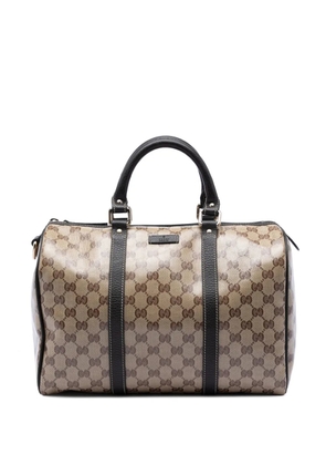 Gucci Pre-Owned 2016-2026 Medium GG Crystal Joy boston bag - Neutrals