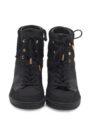 Louis Vuitton Pre-Owned Millenium Monogram low-top sneakers - Black