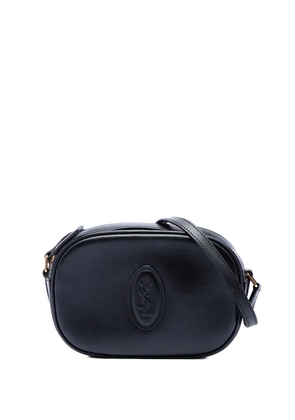 Saint Laurent Pre-Owned 2019 Calfskin Monogram Le 61 Camera Bag crossbody bag - Black