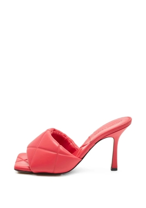 Bottega Veneta Pre-Owned Lido quilted sandals - Pink