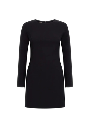 Roberto Cavalli long-sleeve mini dress - Black