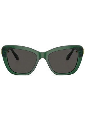 Swarovski Eyewear oversized-frame sunglasses - Green