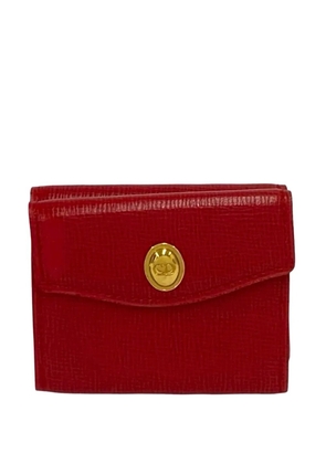 Christian Dior Pre-Owned 20th Century Leather Trifold Wallet small wallets - Red