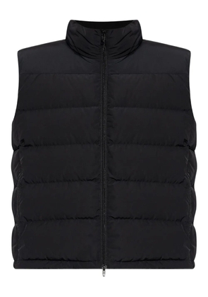 Balenciaga quilted logo-print gilet - Black
