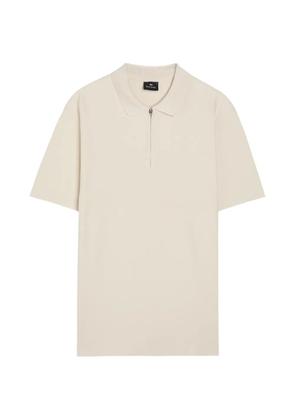 PS Paul Smith cotton polo shirt - Neutrals