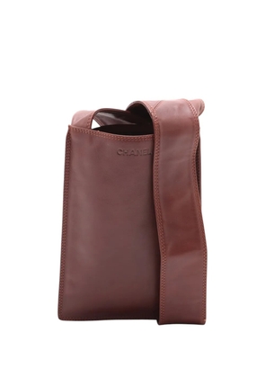 CHANEL Pre-Owned 1997-1999 Lambskin crossbody bag - Brown