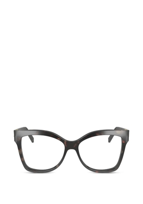 Karl Lagerfeld tortoiseshell-effect cat-eye glasses - Brown