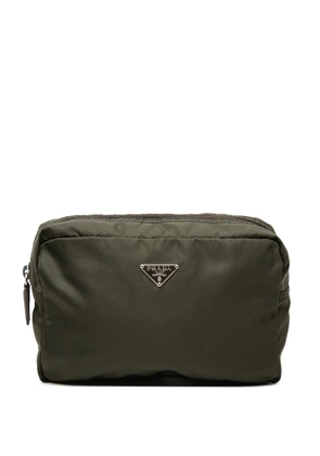 Prada Pre-Owned 2000-2013 Tessuto Cosmetic pouch - Green