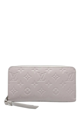 Louis Vuitton Pre-Owned 2021-2026 Monogram Empreinte Zippy Wallet long wallets - Grey