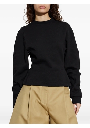 Balenciaga long-sleeved cotton T-shirt - Black