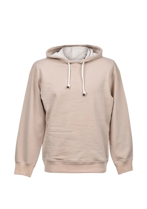 Brunello Cucinelli drawstring hoodie - Neutrals