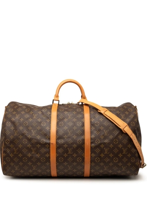 Louis Vuitton Pre-Owned 1992 Monogram Keepall Bandouliere 60 travel bag - Brown
