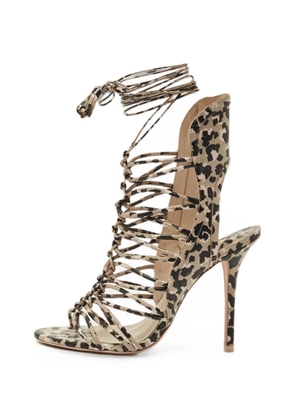 Sophia Webster Lacey Sketch strappy sandals - Neutrals