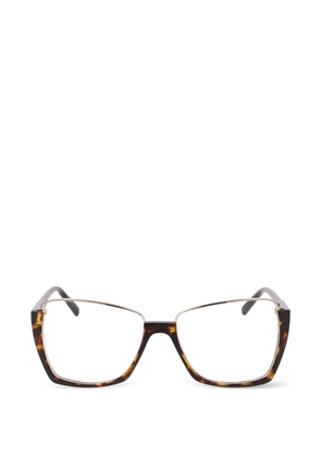 Karl Lagerfeld tortoiseshell-effect cat-eye glasses - Brown