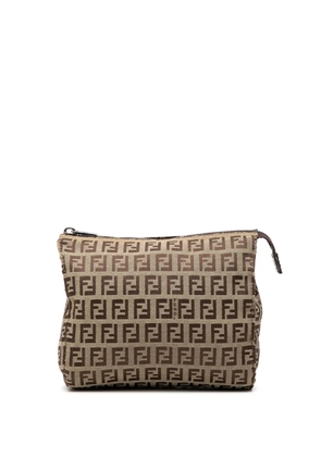 Fendi Pre-Owned 2000-2010 Zucchino Canvas pouch - Neutrals