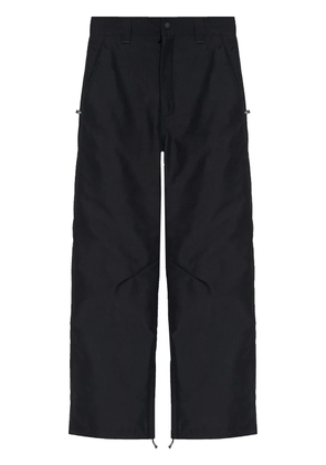 Balenciaga loog-embroidered ski trousers - Black