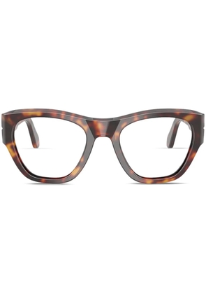 Persol tortoiseshell-effect square glasses - Brown