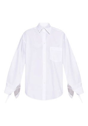 Balenciaga poplin shirt - White