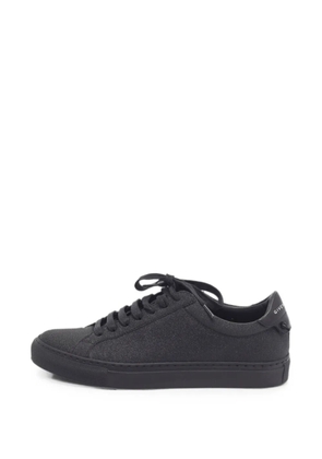 Givenchy Pre-Owned Urban Knots glitter low-top sneakers - Black