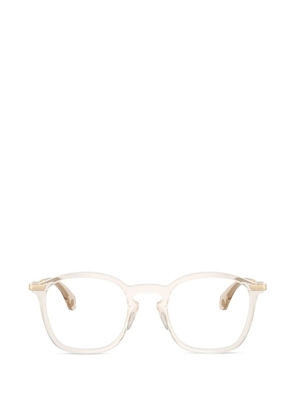 Moncler round-frame glasses - Neutrals