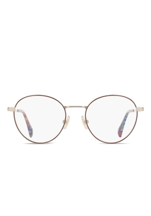 Paul Smith round-frame glasses - Gold