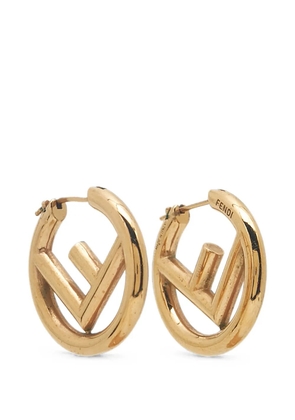 Fendi Pre-Owned F is Fendi hoop earrings - Gold