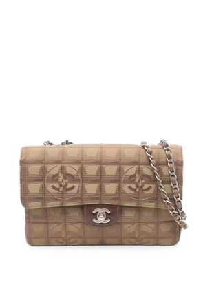 CHANEL Pre-Owned 2002-2003 New Travel Line chain shoulder bag - Neutrals