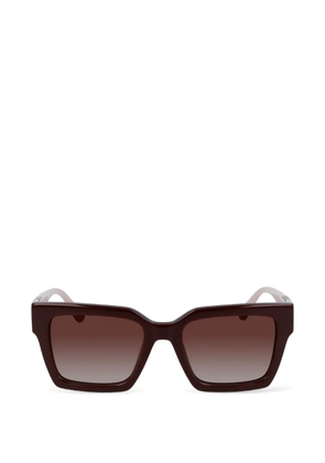 Karl Lagerfeld square-frame sunglasses - Red
