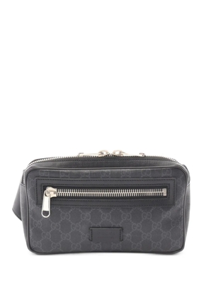 Gucci Pre-Owned 2010s GG Supreme Web-stripe belt bag - Grey