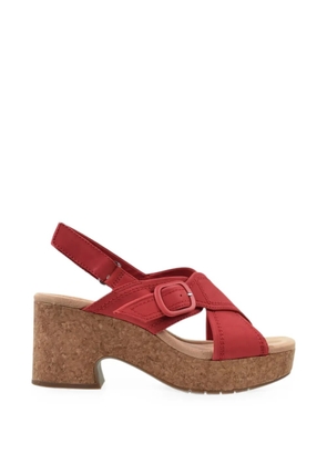 Clarks Originals Nerisa Pace buckle-fastening sandals - Red