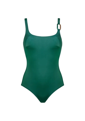 Maryan Mehlhorn buckle-detail swimsuit - Green