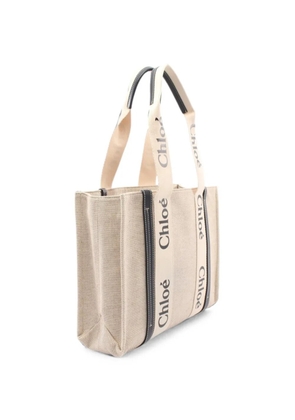 Chloé Pre-Owned 2010s Woody tote bag - Neutrals