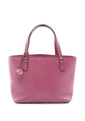 Gucci Pre-Owned 2010s Interlocking G leather tote bag - Purple