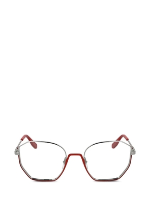 Karl Lagerfeld geometric-frame glasses - Silver