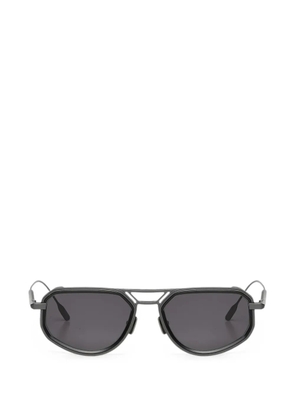Capote geometric-frame sunglasses - Black