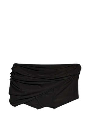 Gucci draped shorts - Black