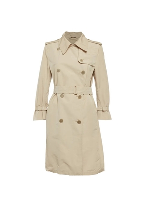Max Mara double-breasted belted trench coat - Neutrals